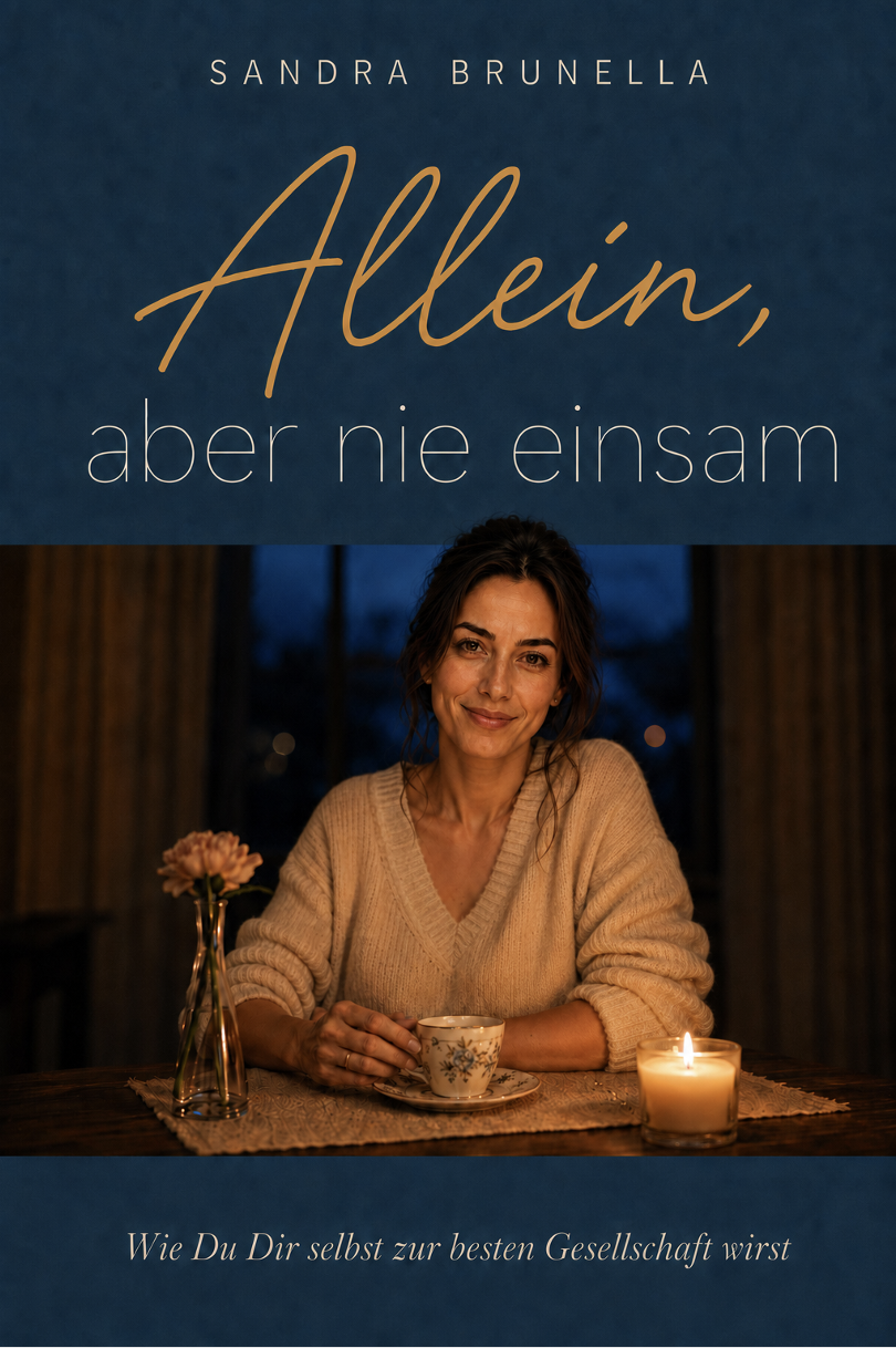 Allein, aber nie einsam — Buchcover