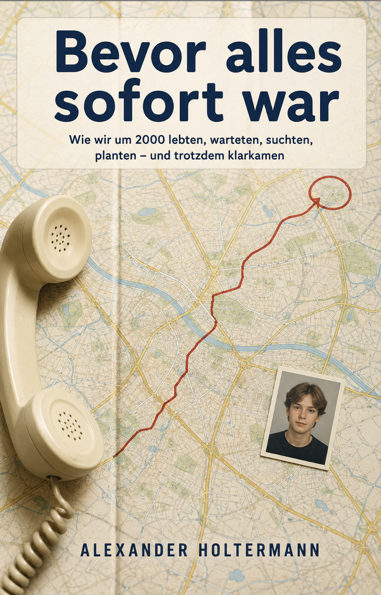 Bevor alles sofort war — Buchcover