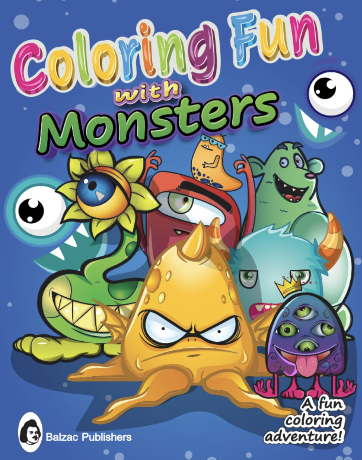 Coloring Fun with Monsters — Buchcover