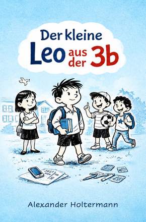 Der kleine Leo aus der 3b — Buchcover