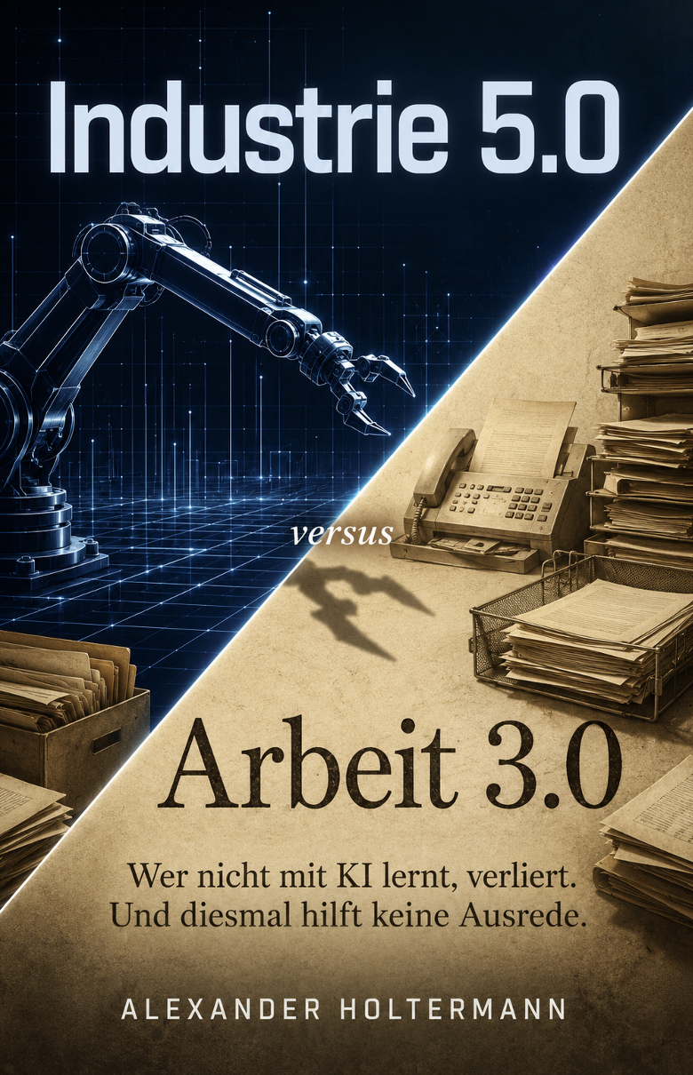 Industrie 5.0 versus Arbeit 3.0 — Buchcover