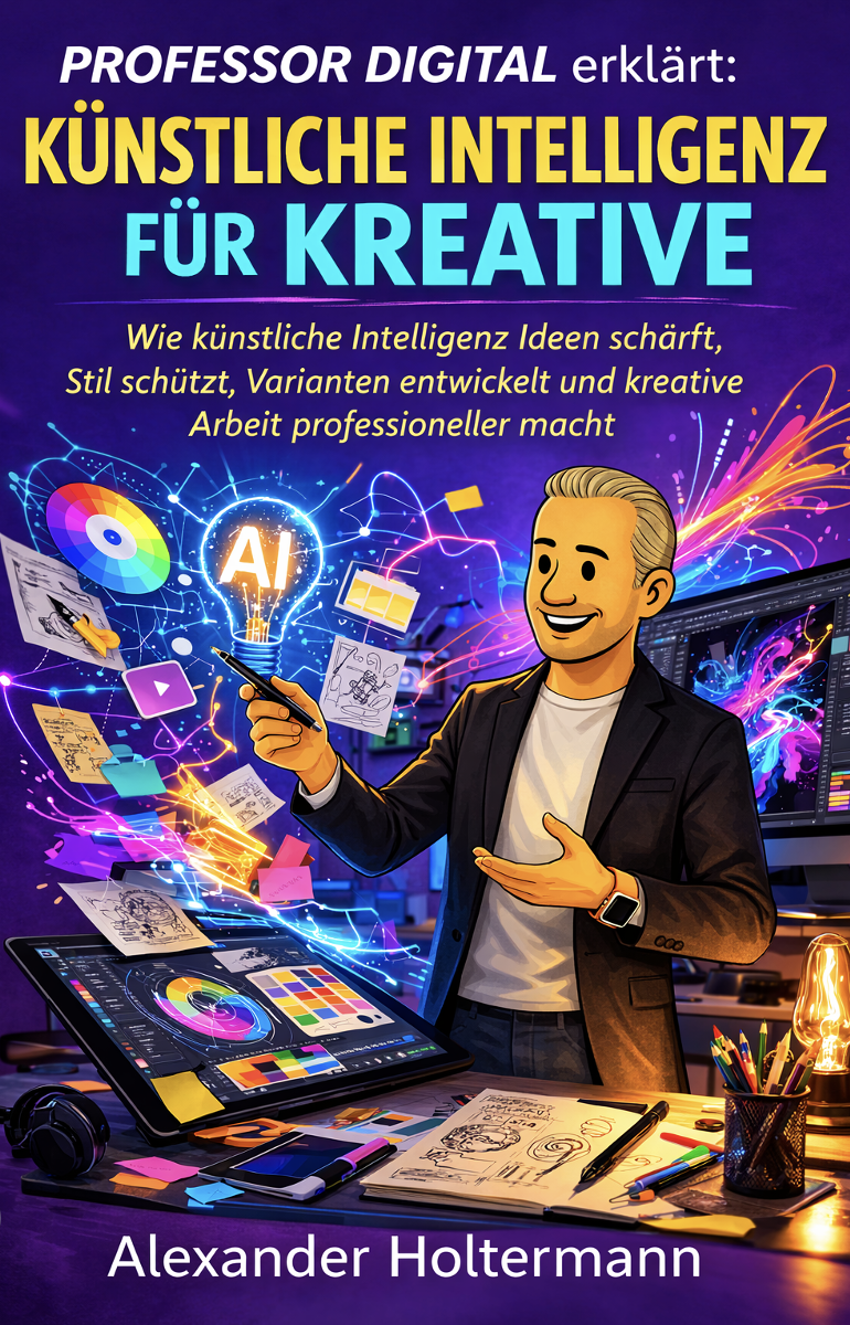 KI für Kreative — Buchcover