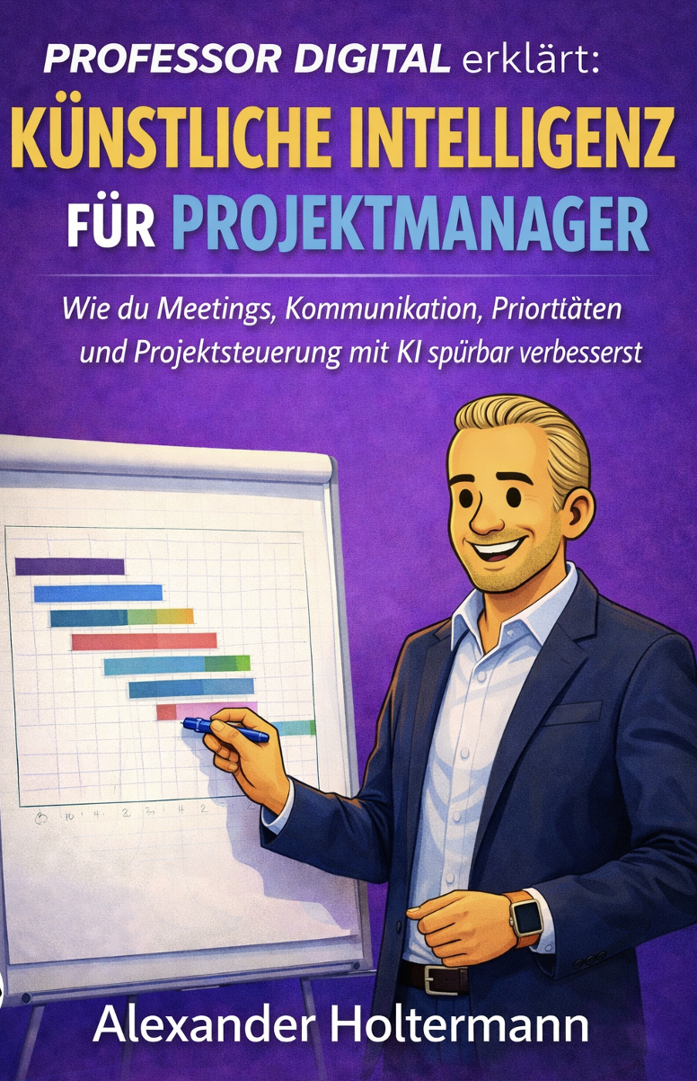 KI für Projektmanager — Buchcover