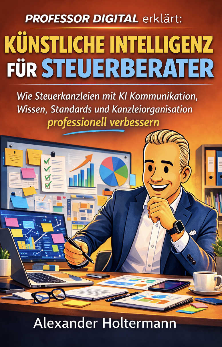 KI für Steuerberater — Buchcover