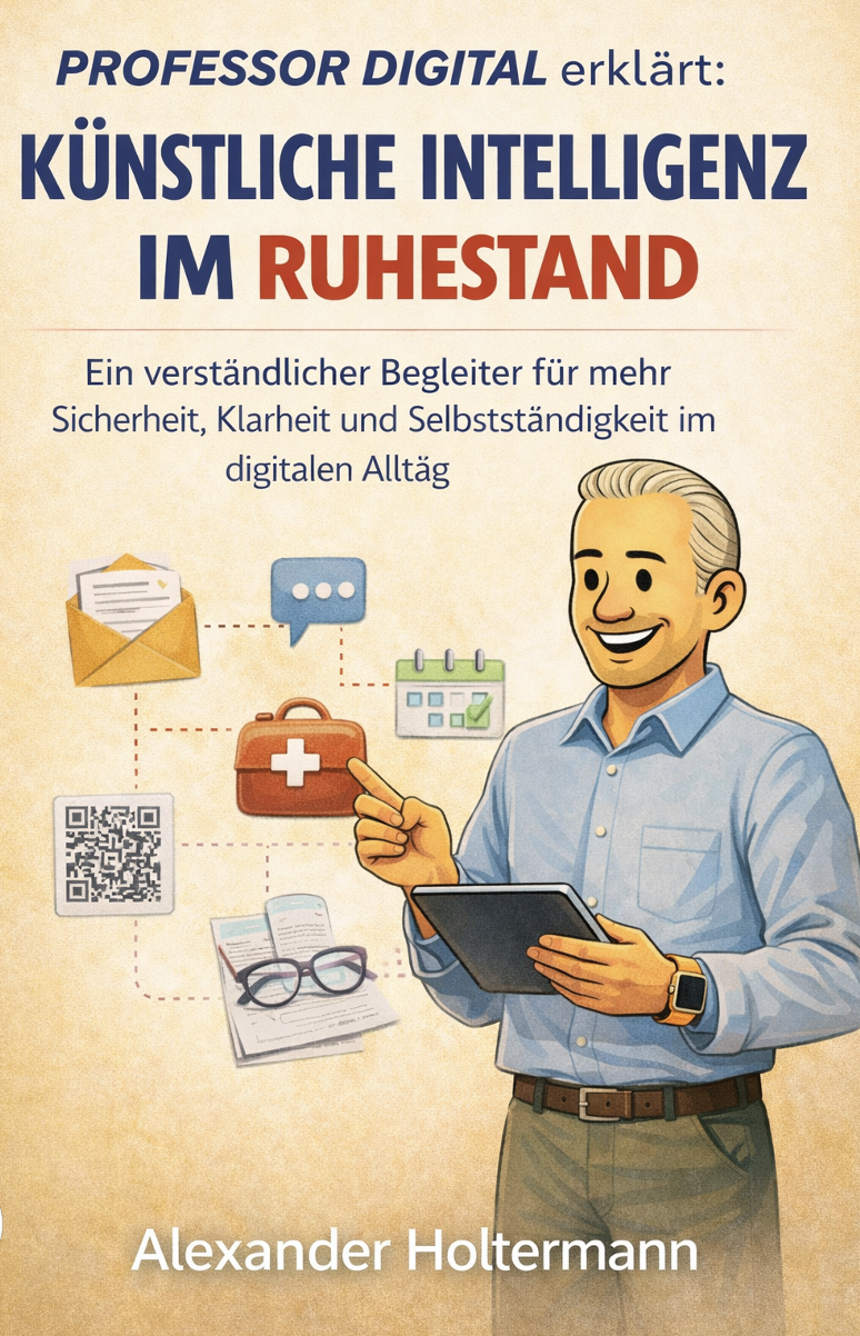Künstliche Intelligenz im Ruhestand — Buchcover