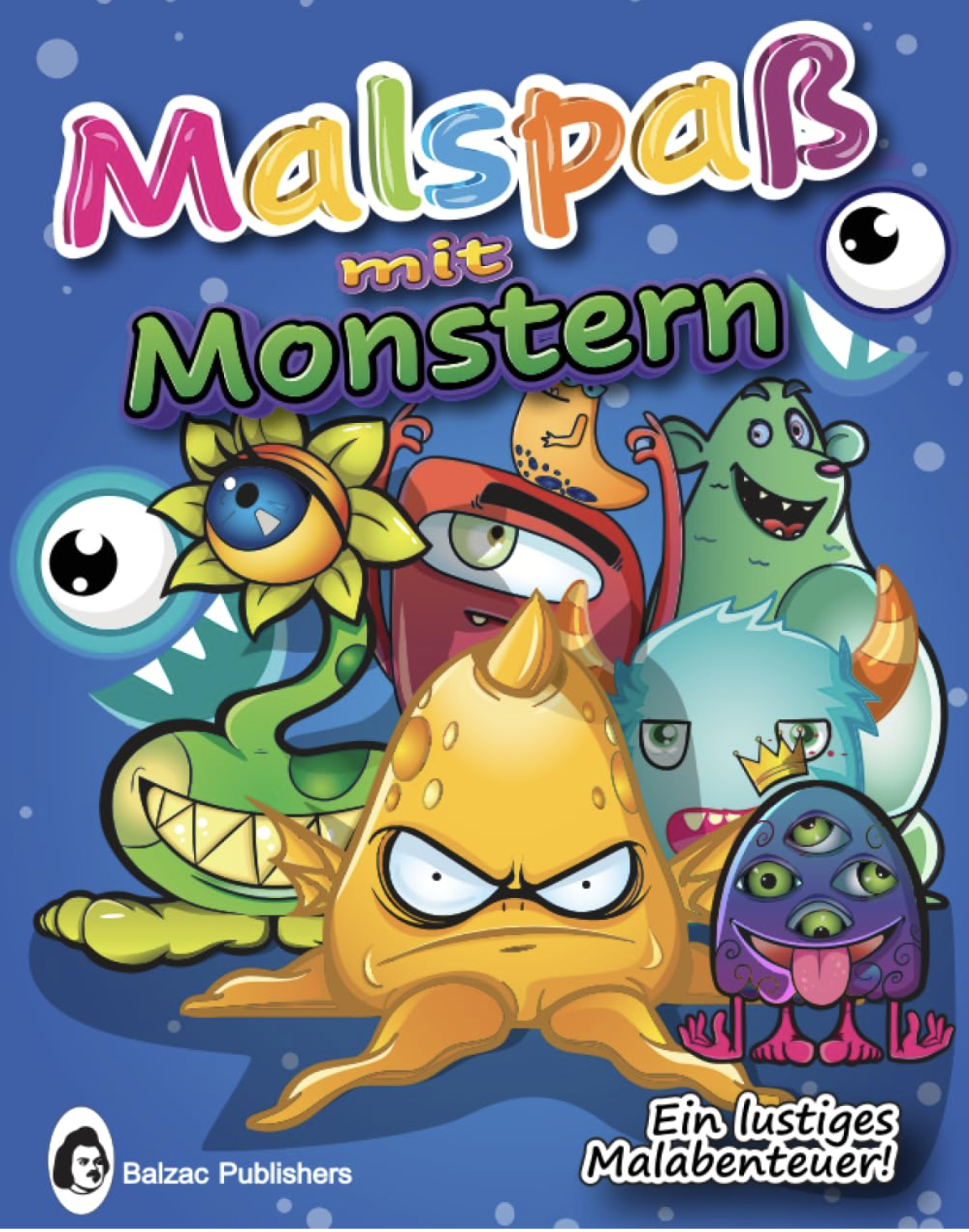 Malspaß mit Monstern — Buchcover